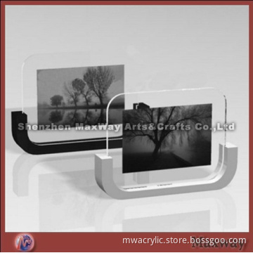 Modern Elegant High Transparency Acrylic Card/Photo/Picture/Photograph Holder/Frame/Stand